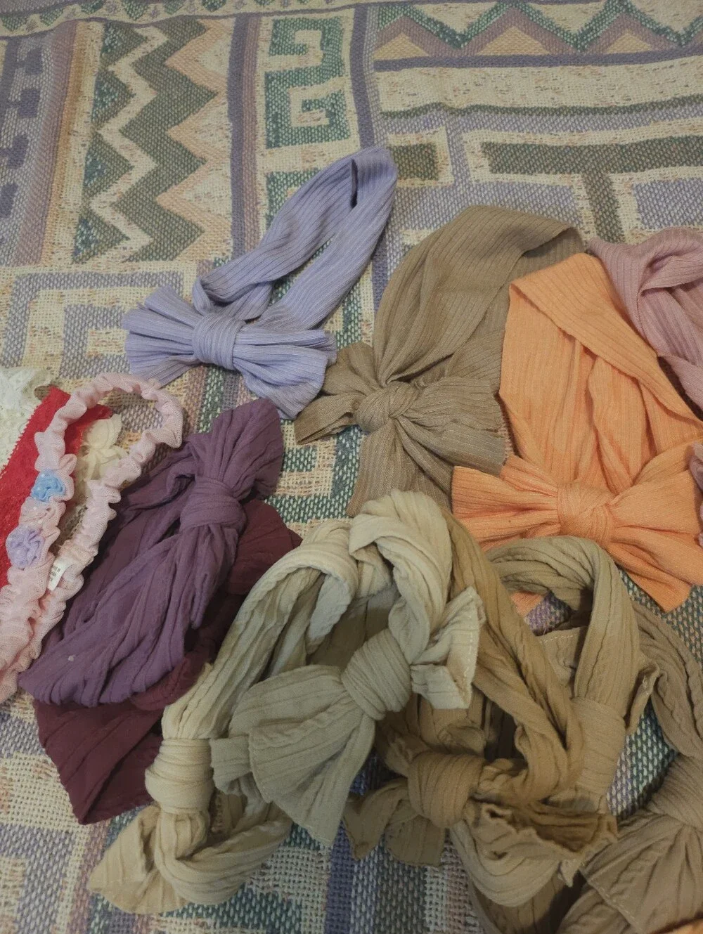 Baby Headbands Bow Lot Of 18